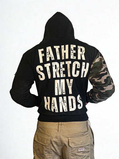 TwoFavored.Christ Cropped Hoodie