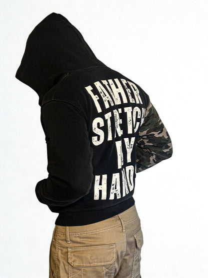 TwoFavored.Christ Cropped Hoodie
